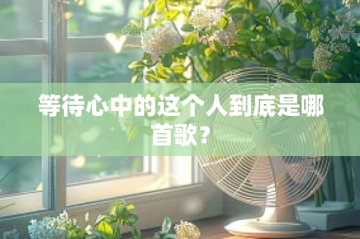 等待心中的这个人到底是哪首歌？
