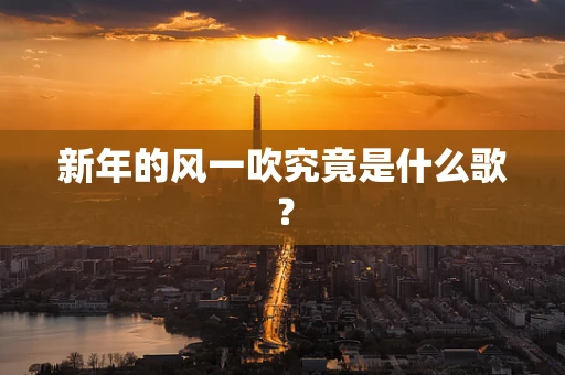 新年的风一吹究竟是什么歌？