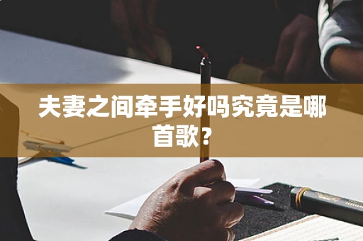 夫妻之间牵手好吗究竟是哪首歌？