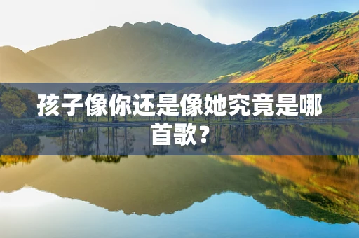 孩子像你还是像她究竟是哪首歌？
