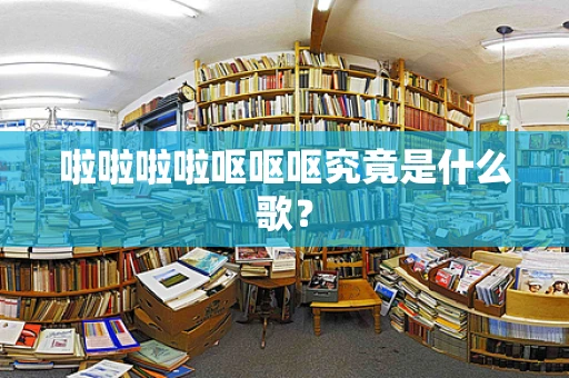 啦啦啦啦呕呕呕究竟是什么歌？