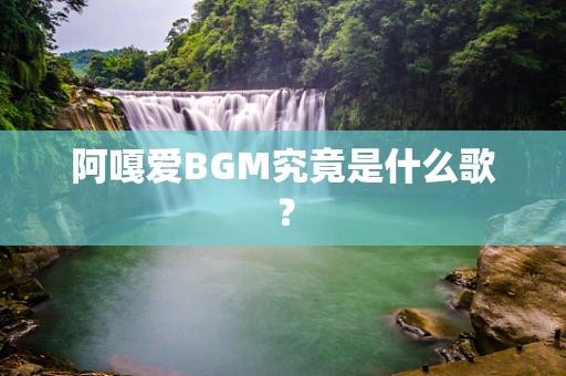 阿嘎爱BGM究竟是什么歌？