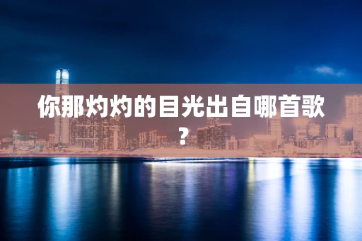 你那灼灼的目光出自哪首歌？