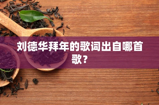 刘德华拜年的歌词出自哪首歌？