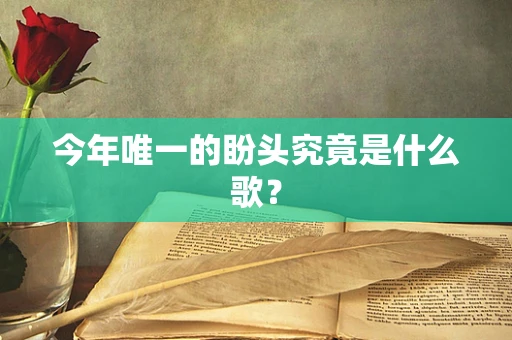 今年唯一的盼头究竟是什么歌？