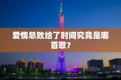 爱情总败给了时间究竟是哪首歌？