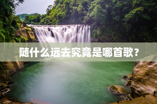 随什么远去究竟是哪首歌？