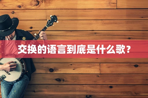 交换的语言到底是什么歌？
