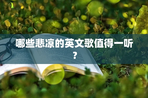 哪些悲凉的英文歌值得一听？