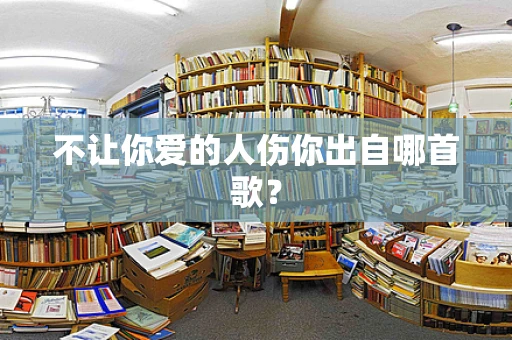 不让你爱的人伤你出自哪首歌？