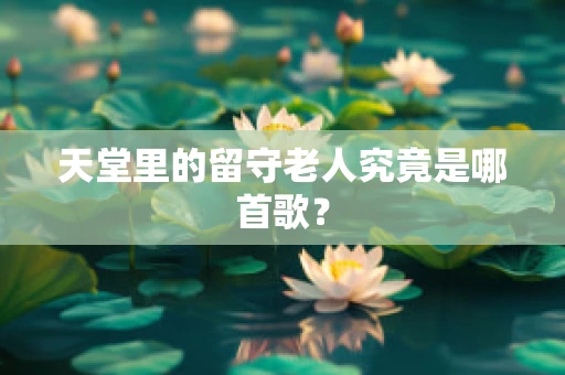 天堂里的留守老人究竟是哪首歌？