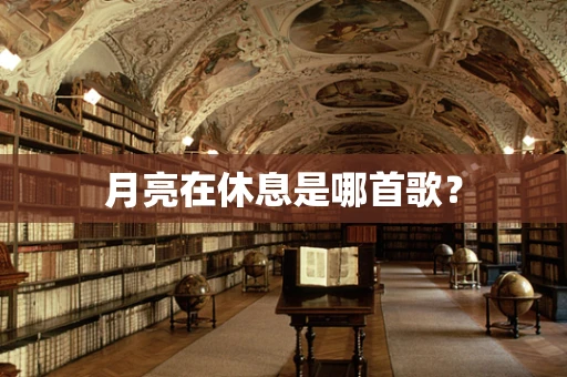 月亮在休息是哪首歌？
