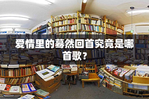 爱情里的蓦然回首究竟是哪首歌？