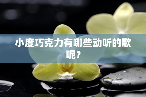 小度巧克力有哪些动听的歌呢？