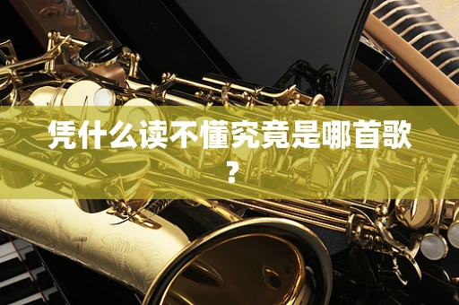 凭什么读不懂究竟是哪首歌？
