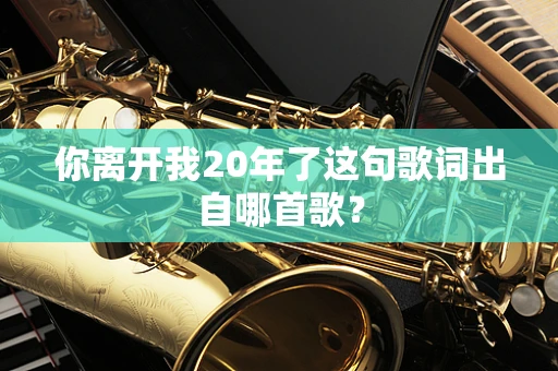 你离开我20年了这句歌词出自哪首歌？