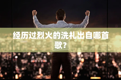 经历过烈火的洗礼出自哪首歌？