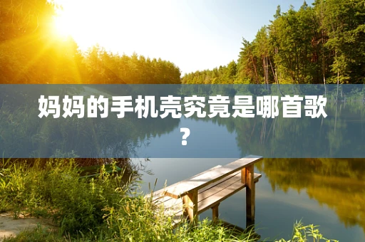 妈妈的手机壳究竟是哪首歌？