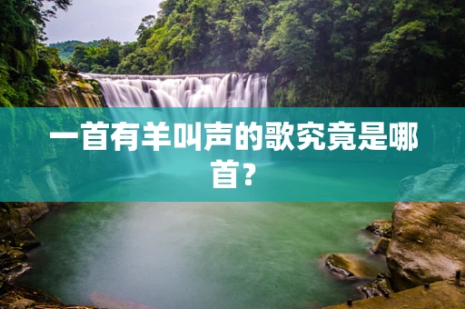 一首有羊叫声的歌究竟是哪首？