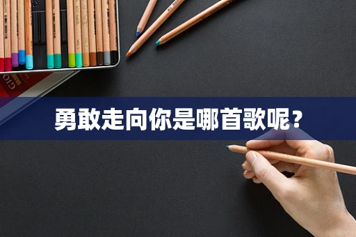 勇敢走向你是哪首歌呢？