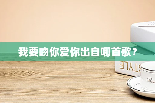 我要吻你爱你出自哪首歌？