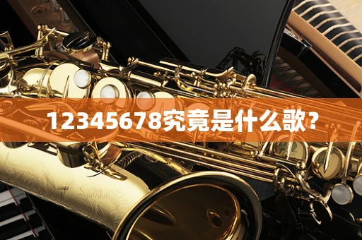 12345678究竟是什么歌？