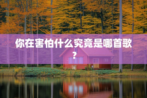 你在害怕什么究竟是哪首歌？