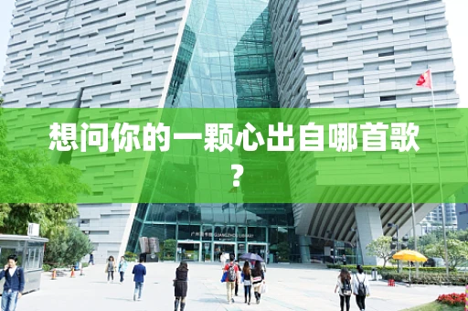 想问你的一颗心出自哪首歌？