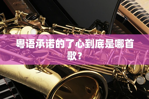 粤语承诺的了心到底是哪首歌？