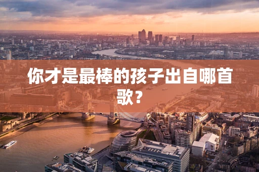 你才是最棒的孩子出自哪首歌？