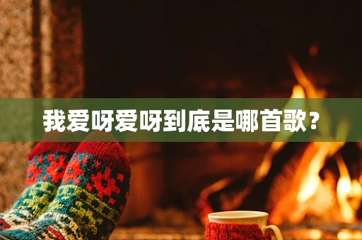 我爱呀爱呀到底是哪首歌？