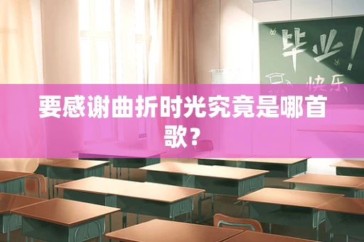 要感谢曲折时光究竟是哪首歌？