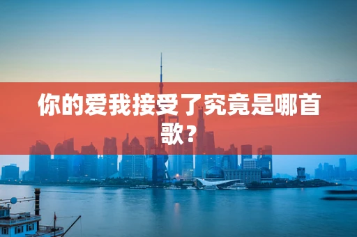 你的爱我接受了究竟是哪首歌？