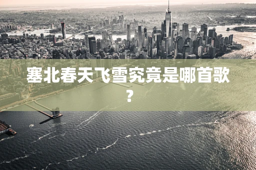 塞北春天飞雪究竟是哪首歌？