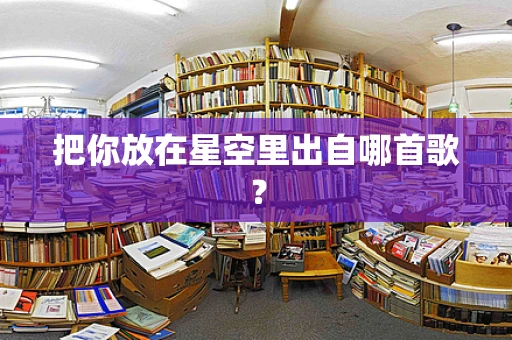 把你放在星空里出自哪首歌？
