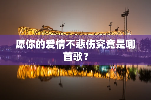 愿你的爱情不悲伤究竟是哪首歌？