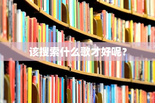 该搜索什么歌才好呢？