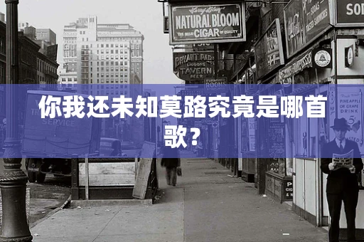 你我还未知莫路究竟是哪首歌？