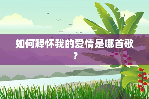 如何释怀我的爱情是哪首歌？