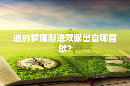 迷的梦魇爬进双眼出自哪首歌？