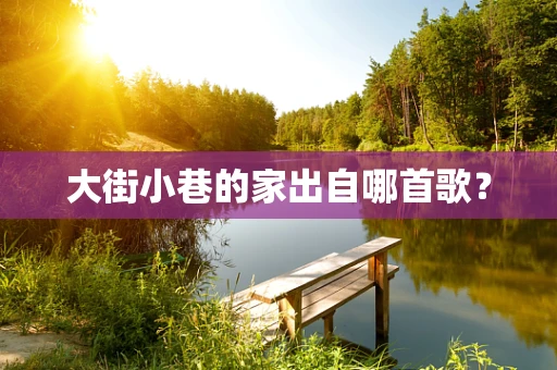 大街小巷的家出自哪首歌？