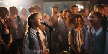 学生演唱的究竟是首什么歌？