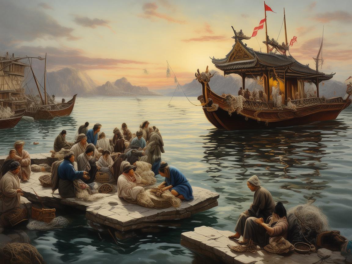 煮海歌中主要涉及什么人？